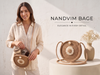 Boho-Chic Handmade Daisy Jute Sling Bag for Women